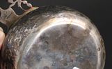 Saunders Pitman Coin Silver Keyhole Porringer. Saunders Pitman Coin Silver Keyhole Image - 4