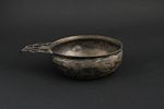 Saunders Pitman Coin Silver Keyhole Porringer. Saunders Pitman Coin Silver Keyhole Image - 5