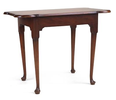 Chippendale Mahogany Porringer Top Tea Table. Chippendale Mahogany Porringer Top Tea 