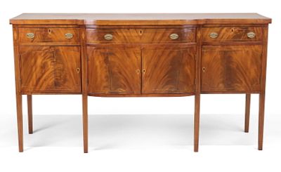 Federal Inlaid Mahogany Sideboard. Federal Inlaid Mahogany Sideboard Possibly Southern, circa 