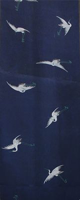 Rare Hand-Painted Monumental Rolls of Chinese Wallpaper. Rare Hand-Painted Monumental Rolls of 