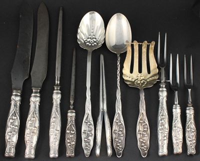 Sterling Silver Lily of the Valley Hostess Ware. Sterling Silver Lily of the Valley Hostess 