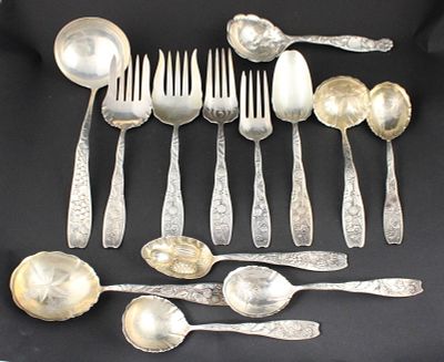 Whimsical Sterling Berry Pattern By Whiting. Whimsical Sterling Berry Pattern By Whiting In the 