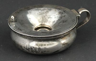 Rare Coin Silver Bleeding Bowl. Rare Coin Silver Bleeding Bowl Late 18th/early 19th C. convex 