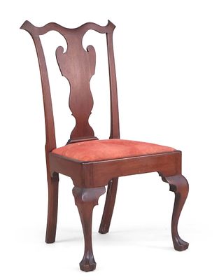 Chippendale Walnut Side Chair. Chippendale Walnut Side Chair Delaware Valley/Pennsylvania, c. 