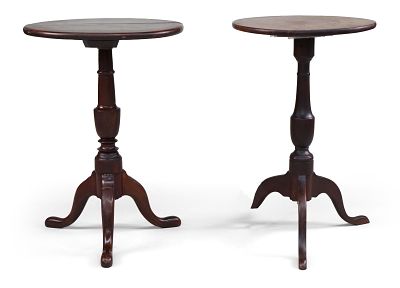 The Conover Family Federal Candlestands. The Conover Family Federal Candlestands Probably 