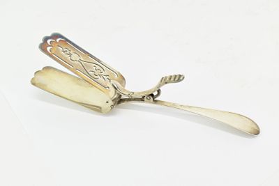 Pair of Silver Pastry Tongs. Pair of Silver Pastry Tongs Pair of Silver Pastry Tongs marked 925 