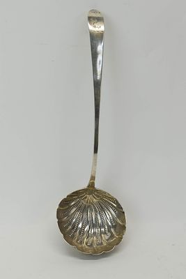 Irish Silver Beaded and Scalloped Ladle. Irish Silver Beaded and Scalloped Ladle Irish Silver 