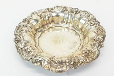 Whiting Sterling Silver Vegetable Bowl. Whiting Sterling Silver Vegetable Bowl Whiting Sterling 
