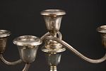 Pair of Gorham Sterling Silver Three-Light Candlesticks. Pair of Gorham Sterling Silver Image - 4