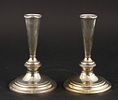 Pair of Gorham Sterling Silver Three-Light Candlesticks. Pair of Gorham Sterling Silver Image - 11