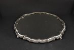 Continental 800 Silver Circular Mirror-Plateau. Continental 800 Silver Circular Image - 3