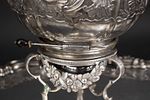 Ornate Continental Silver Partial Tea Service. Ornate Continental Silver Partial Tea Image - 8