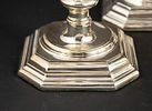 Two Pairs of Sterling Silver Candlesticks. Two Pairs of Sterling Silver Candlesticks English Image - 1