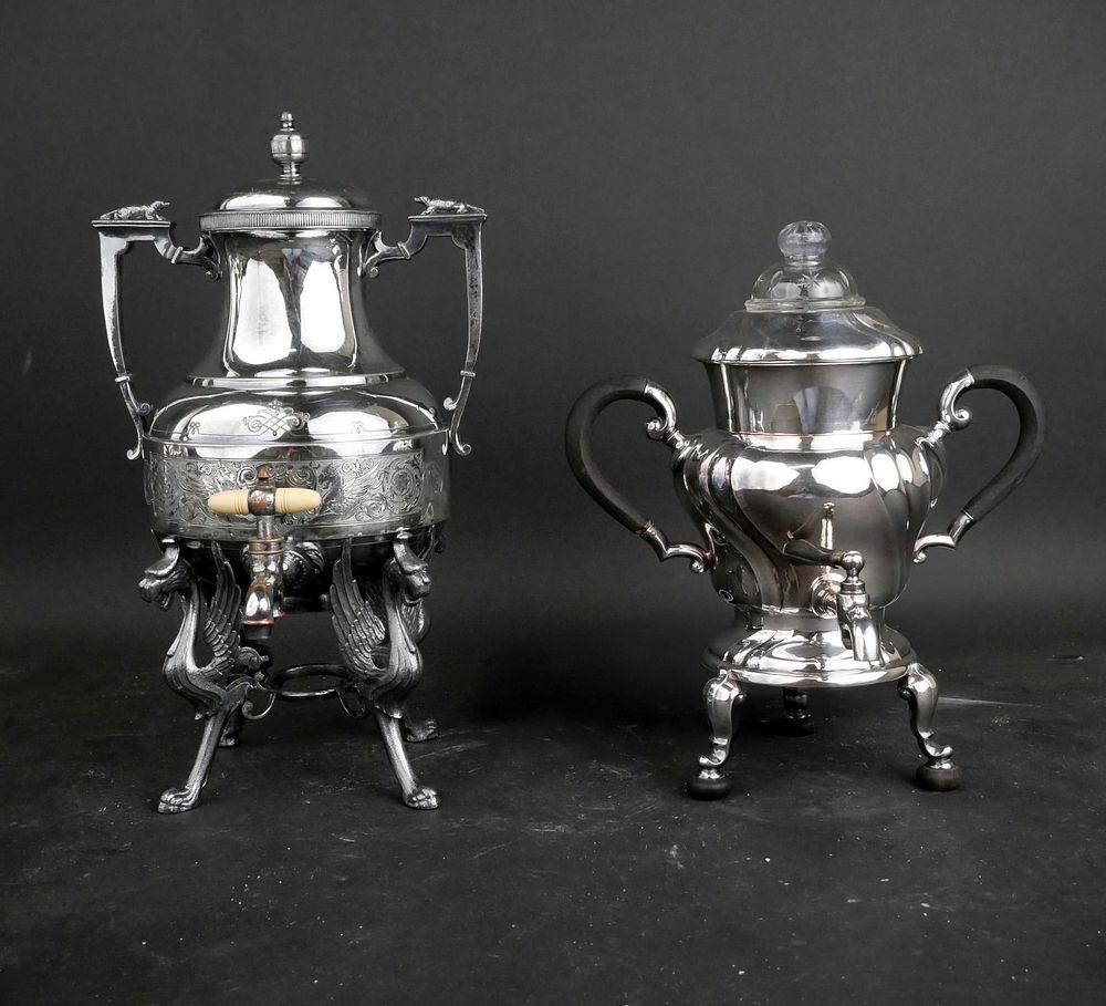 935 Silver Electric Coffee Percolator. 935 Silver Electric Coffee Percolator With ebony 