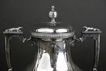 935 Silver Electric Coffee Percolator. 935 Silver Electric Coffee Percolator With ebony Image - 1