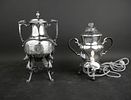 935 Silver Electric Coffee Percolator. 935 Silver Electric Coffee Percolator With ebony Image - 7