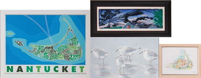 John Carruthers, Orange Street at Dusk, Woodblock Print. John Carruthers Orange Street at 