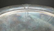 Vintage Tiffany Sterling Silver Footed Plate. Vintage Tiffany Sterling Silver Footed Image - 3