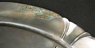 Vintage Tiffany Sterling Silver Footed Plate. Vintage Tiffany Sterling Silver Footed Image - 5