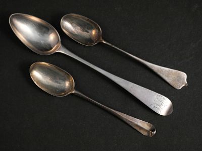 Daniel Dupuy American Silver Teaspoon. Daniel Dupuy American Silver Teaspoon Daniel Dupuy (b. 