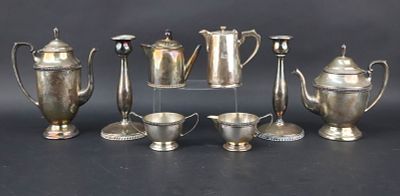 Warwick Silver Plated Partial Tea Service. Warwick Silver Plated Partial Tea Service Including: 