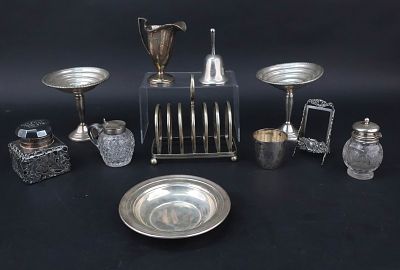 Tiffany Sterling Silver Small Cup. Tiffany Sterling Silver Small Cup 2.5"h. Together with a 