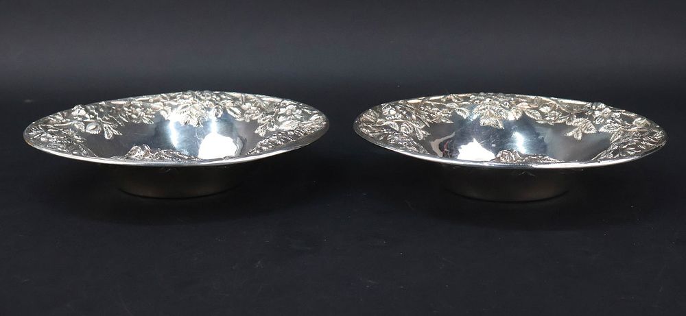 Pair of S. Kirk and Sons Sterling Bowls. Pair of S. Kirk and Sons Sterling Bowls #15X. Approx. 