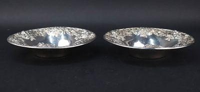Pair of S. Kirk and Sons Sterling Bowls. Pair of S. Kirk and Sons Sterling Bowls #15X. Approx. 