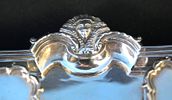 Herbert Charles Lambert English Silver Inkwell Stand. Herbert Charles Lambert English Silver Image - 2