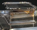 Herbert Charles Lambert English Silver Inkwell Stand. Herbert Charles Lambert English Silver Image - 4