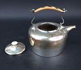 English Silver Teapot with a Greyhound Finial. English Silver Teapot with a Greyhound Image - 9