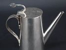 English Silver Teapot with a Greyhound Finial. English Silver Teapot with a Greyhound Image - 13