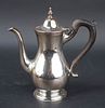English Silver Teapot with a Greyhound Finial. English Silver Teapot with a Greyhound Image - 16