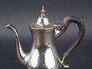 English Silver Teapot with a Greyhound Finial. English Silver Teapot with a Greyhound Image - 17