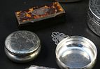 Collection of Vintage Miniature Silver Boxes and Trinkets. Collection of Vintage Miniature Image - 5