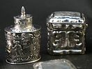 Collection of Vintage Silver Vinaigrettes and Boxes. Collection of Vintage Silver Vinaigrettes Image - 2