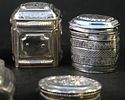 Collection of Vintage Silver Vinaigrettes and Boxes. Collection of Vintage Silver Vinaigrettes Image - 3