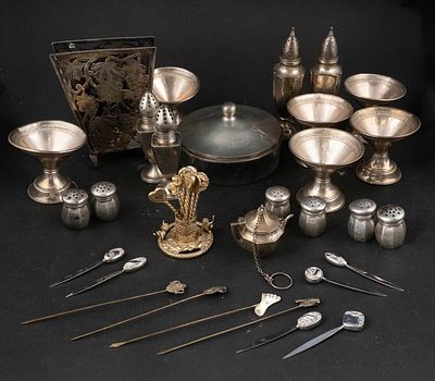 Sterling Silver Hostess Wares. Sterling Silver Hostess Wares Including in sterling silver: a 