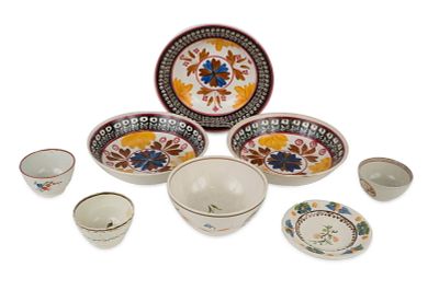 Eight Assorted Porcelain Table Articles. Eight Assorted Porcelain Table Articles Including, a 