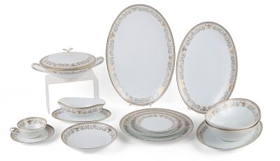 Set of Noritake "Gracelyn" Dinnerware. Set of Noritake "Gracelyn" Dinnerware Comprising, three 
