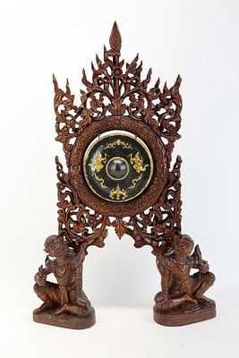 Vintage Burmese Temple Gong. Vintage Burmese Temple Gong Vintage Burmese Temple Gong having 