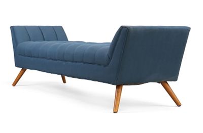 Mid-Century Modern Style Modway Response Upholstered Bench. Mid-Century Modern Style Modway 