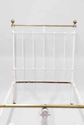 Antique Brass and Iron Twin Size Bed. Antique Brass and Iron Twin Size Bed Antique Brass and 