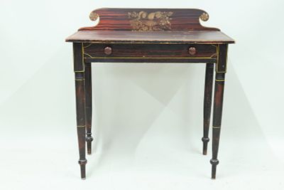 Hitchcock Grain Painted Ladies Writing Desk. Hitchcock Grain Painted Ladies Writing 