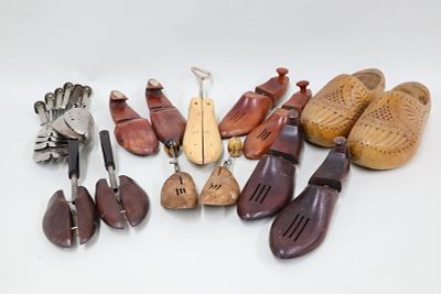 Vintage Pair of Folk Carved Wooden Clogs. Vintage Pair of Folk Carved Wooden Clogs Vintage Pair 