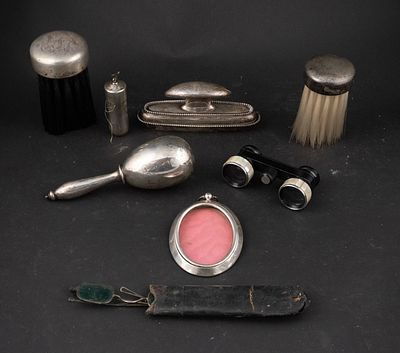 Tiffany Sterling Silver Cylindrical Sewing Case. Tiffany Sterling Silver Cylindrical Sewing 