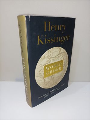 World Order, " by Henry Kissinger. -אנגלית 
-432 ע' 
World Order is the summation of Henry 