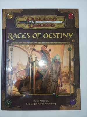 Races of Destiny (Dungeon & Dragons. -אנגלית 
-192 ע'