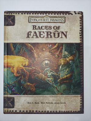 Forgotten Realms RACES OF FAERUN 2003 Dungeons and Dragons
-אנגלית
-191 ע'